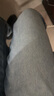 Lee【张凌赫代言】411舒适高腰小直脚中深蓝色水洗女牛仔裤A5662 中深蓝(25裤长) 26(100-110斤可选) 实拍图