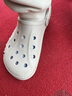 卡骆驰（CROCS）洞洞鞋贝雅男鞋女鞋轻便耐磨一脚蹬拖鞋休闲鞋|10126 卵石色-2V3 40 (250mm) 实拍图
