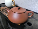 藏壶天下【政府补贴】宜兴名家紫砂壶纯手工茶壶紫砂茶具底槽清石瓢壶 实拍图