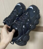 FILA 斐乐女鞋官方猫爪鞋III代女鞋 厚底老爹鞋休闲运动鞋 黑-BK 37.5 实拍图