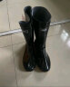 回力雨鞋男士款时尚雨靴户外防水不易滑耐磨HL8075中筒黑色45码 实拍图