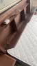 金丝胡桃木实木床1.8米中式床1.5米家用加厚双人主卧高箱储 实木床[金丝胡桃木] 1500mm*2000mm框架结构 实拍图