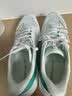 特步两千公里三代跑鞋男子运动鞋网面透气轻便减震耐磨体考男跑步鞋 经典白/淡果绿/水鸭青 41.5 (260mm) 新法码42（男） 实拍图