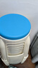 华恺之星 塑料凳子 家用加厚耐磨餐椅子小圆凳板凳换鞋浴室凳 蓝色 实拍图