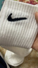 耐克（NIKE）男袜女袜 25新款运动袜透气短袜快干休闲跑步足球袜柔软篮球袜子 SX7676-100/三双装 M/24-26厘米/38-42码 实拍图