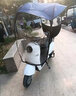 明佳匠电动车雨棚电瓶车摩托车防雨棚遮阳棚两轮车挡雨罩伞车棚防晒雨伞 蓝色帆船【快速安装】 黑胶全遮光丨防风防雨丨可开窗 实拍图