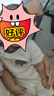 欢喜小熊婴儿短袖连体衣夏季薄款纯棉哈衣睡衣男女初生宝宝衣服2件装 实拍图