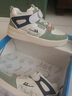 回力童鞋儿童高帮运动鞋2025秋冬季新款男童透气板鞋女童轻便休闲鞋子 卡其绿 -W0149 32 推荐脚长20.0内长20.5 实拍图