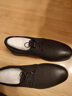 奥康男鞋春秋新款男士休闲皮鞋韩版潮流英伦商务正装软底皮鞋子男 黑色 42 比运动鞋小一码拍 实拍图