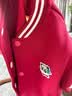 嘟嘟家男童外套秋装儿童棒球服春秋山系女童衣服秋童装防风红色 红色 90 实拍图