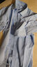 凡客诚品衬衫男商务易打理纯色西服正装衬衣男士白衬衫 长-纯蓝色 39 实拍图