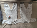 翘脚鸭婴儿衣服新生儿连体衣纯棉秋冬季加厚夹棉春秋款百天满月宝宝睡衣 灰白小树懒【2件套】（保暖款） 73cm （建议6-9个月） 实拍图