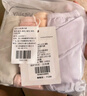 婧麒（JOYNCLEON）孕妇内裤棉低腰孕产妇通用内裤棉大码四季 肤+粉+紫+绿 L jnk0362 实拍图