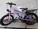 永久儿童自行车6-10-15岁以上中大童变速减震山地车单车赛车男女孩 十刀-粉紫【减震碟刹/整车发货】 20寸7速【适合130-155cm】 实拍图