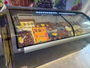 雪诗希商用冷柜展示冷柜岛柜点菜冰柜大容量展示冰柜纯铜管制冷超市商用展示柜冰柜冰箱雪糕柜 636灰色带灯展示柜长1.8米 实拍图