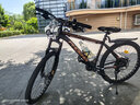凤凰（Phoenix） 自行车山地车男女单车中小学生少年成人运动越野赛车旅行车变速 26寸黑金辐条轮/铝车架 36速专业版 实拍图