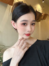 劳拉图轻奢品牌耳环女高级感耳扣奢侈饰品生日情人节礼物送女友老婆 水钻五边形耳扣【精美礼盒】 实拍图