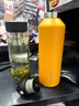 REVOMAX大容量保温杯316不锈钢保温保冷两用泡茶水杯子 向日葵黄950ml 实拍图