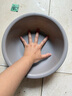 开学季加厚脸盆洗脚盆婴儿塑料PP盆子洗衣盆泡脚盆洗脸盆子 4色随机发货，不支持选色 【小号26cm洗脸/洗水果】1个 实拍图
