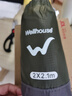 WELLHOUSE户外防潮垫折叠帐篷地垫沙滩垫便携收纳袋带地钉 军绿色2.1*2m 实拍图