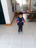 巴布豆儿童书包 幼儿园3-6岁男童学前中小班女童宝宝卡通书包 70909天蓝（幼儿园通用） 实拍图