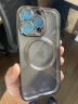 爵士驼【自带镜头膜】爵士驼 苹果14promax手机壳iphone14车载可磁吸保护套magsafe充电女 苹果14pro【石墨黑】强力磁吸+防爆镜头膜+赠膜 实拍图