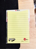 晨光（M&G）文具横线便利贴标签贴高颜值大号错题记事便签贴纸学生便签本办公用品黄152*102mm YS-68考试必备 实拍图