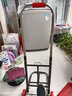 手拉车折叠拉货搬家搬运拖车推车家用购物拉货买菜车爬楼车折叠车 中号25pu轮【加粗加固承重115】 实拍图