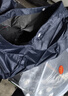 雨航（YUHANG）电动车雨衣雨披单人连体电瓶摩托车骑行一体式加大加厚雨衣 藏青 实拍图