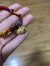 菜百首饰 黄金吊坠 足金儿童锁 宝宝锁 福字金锁吊坠 计价 HJ 足金 约2.08g 实拍图