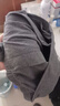 帕兰朵保暖内衣男阳离子秋冬薄款秋衣秋裤男无痕保暖套装男深麻灰L 实拍图