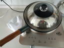 荣事达（Royalstar）章丘手工锻打铁锅圆底老式炒锅无涂层不粘炒菜锅燃气灶带盖34cm 实拍图