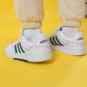 adidas ENTRAP休闲运动板鞋小白鞋少年感复古篮球鞋男子阿迪达斯 白色/绿色 42.5(265mm) 晒单实拍图