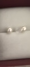 天使之泪S925银淡水珍珠耳钉珍珠耳饰简约百搭素耳钉5-6mm 实拍图