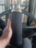 赢容玻璃杯豆浆便携耐热花茶水杯大容量水瓶创意随手杯子保温杯套 550ml提绳款+纯黑色杯套 实拍图