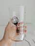 圆舍（Yumsir） 网红吸管杯成人耐热玻璃杯冷萃咖啡杯带刻度ins风密封孕妇喝水杯 热气球550ml款（带吸管、杯套） 实拍图