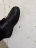 奥康官方男鞋 冬季新品加绒保暖男鞋系带高帮棉鞋简约皮鞋 黑色升级款 39 实拍图