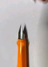 金豪（Jinhao） 金豪619小清新实色钢笔中小学生书写练字可换墨囊口径3.4笔尖0.38mm 天蓝 EF尖+5支黑色墨囊 实拍图