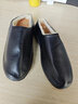 棉拖鞋男冬季包跟防水厚底加绒加厚情侣室内可外穿老人保暖棉鞋女 213 黑色 40 实拍图