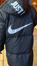 NIKE 耐克童装男童中长款羽绒服冬季新款儿童保暖连帽上衣外套 正黑色 140 /68 充绒量173克【建议身高128-140cm】 实拍图
