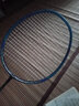 李宁（LI-NING）小钢炮羽毛球拍 全碳素雷霆小钢炮进攻型超轻高磅专业球拍 风刃001 速度型【4U】 【拉线配手胶】 实拍图