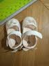 babyjianle宝宝软底学步鞋子女宝宝凉鞋公主鞋0-1-2岁婴儿洋气单鞋宝宝学步 公主白 内长13.5cm 17码脚长12.5厘米 实拍图