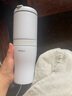 NICOH 便携咖啡机家用小型自动现磨咖啡豆研磨手冲一体电动磨豆机端午节礼盒生日礼物伴手礼员工礼品 B02瓷白色 实拍图