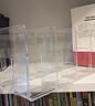 离草透明书立架子桌面书架 书夹桌上书架置物架书架四联书立隔书架立架书挡亚克力 2个装 实拍图