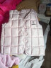 巴布豆儿童马甲宝宝秋冬季棉上衣男童外穿背心女童可爱小童内搭冬装 粉 120 实拍图