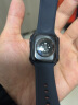 BHO适用iwatch9保护壳膜一体s8/7苹果手表s9钢化膜套apple watch全屏防摔防刮45/41mm 壳膜一体【黑色】 iWatch 7/8/9【41mm表盘】 实拍图