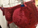 都市丽人本命年红品内衣女无钢圈文胸聚拢中薄款蕾丝胸罩2B9506 实拍图