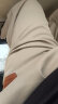 顶峰保罗（Dingfengbaoluo）休闲裤子男士春夏季宽松垂感长裤运动阔腿直筒裤2311卡其L 晒单实拍图