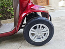 福力扬小款老人电动四轮代步四轮老年代步电动车残疾人助力车电瓶车 夏荷磁刹+500瓦+48伏20安铅酸 实拍图
