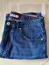 皮尔卡丹（pierre cardin）加绒直筒牛仔裤男修身冬季加厚中腰舒适休闲水洗长裤22199黑色31 实拍图